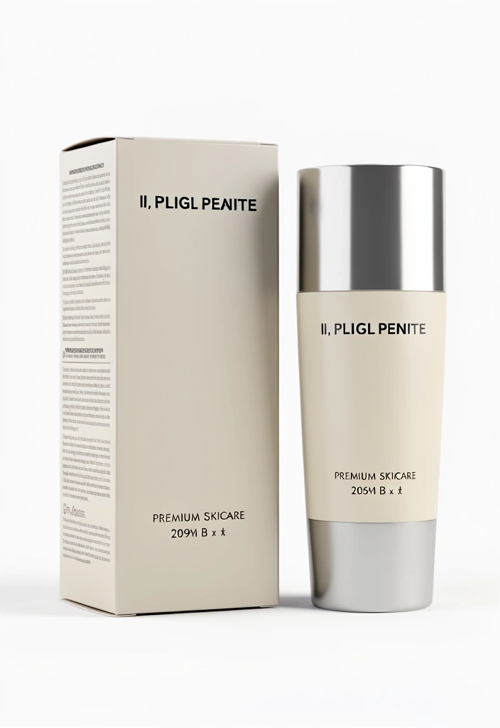 Premium skincare packaging